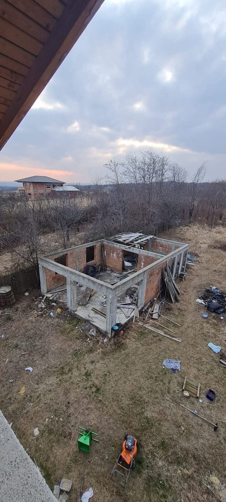 Constructie noua inainte de lucrare