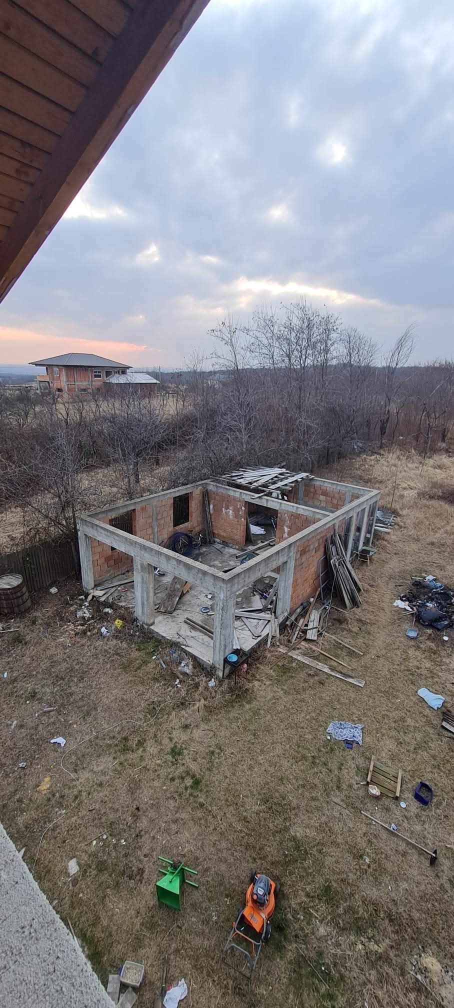 Constructie noua inainte de lucrare
